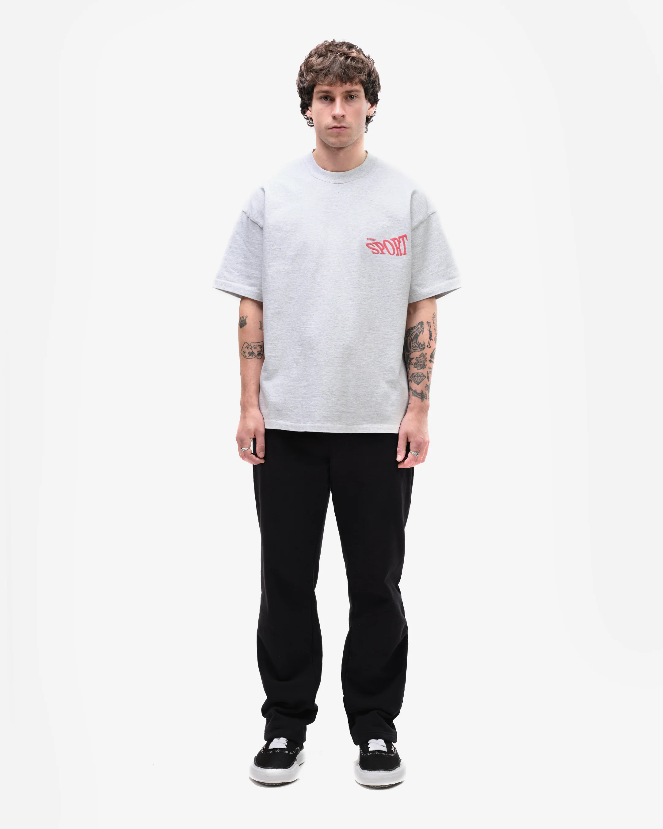 SUMMIT SPORT T-SHIRT - MARL GREY - Image 7
