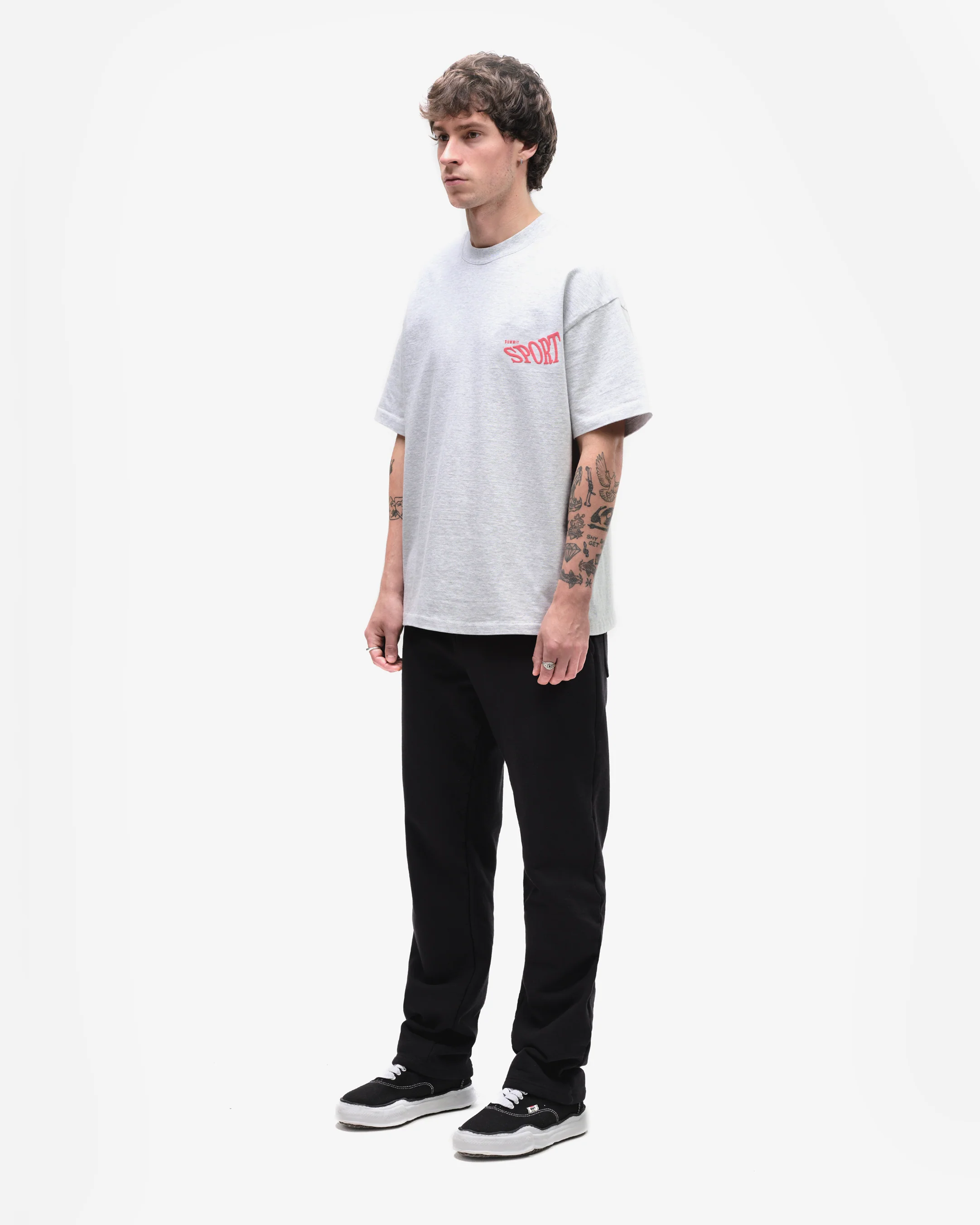 SUMMIT SPORT T-SHIRT - MARL GREY - Image 8