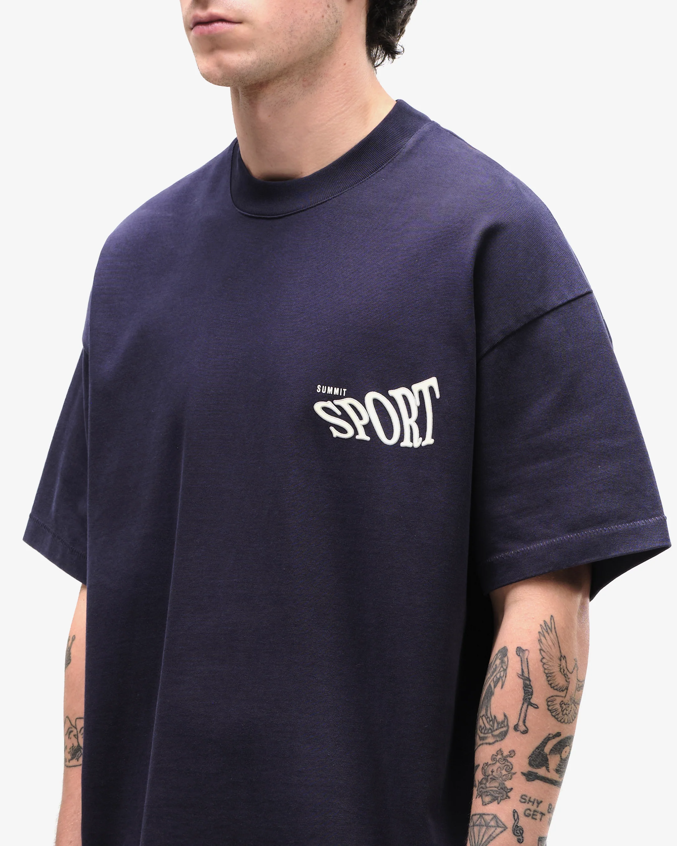 SUMMIT SPORT T-SHIRT - NAVY - Image 6
