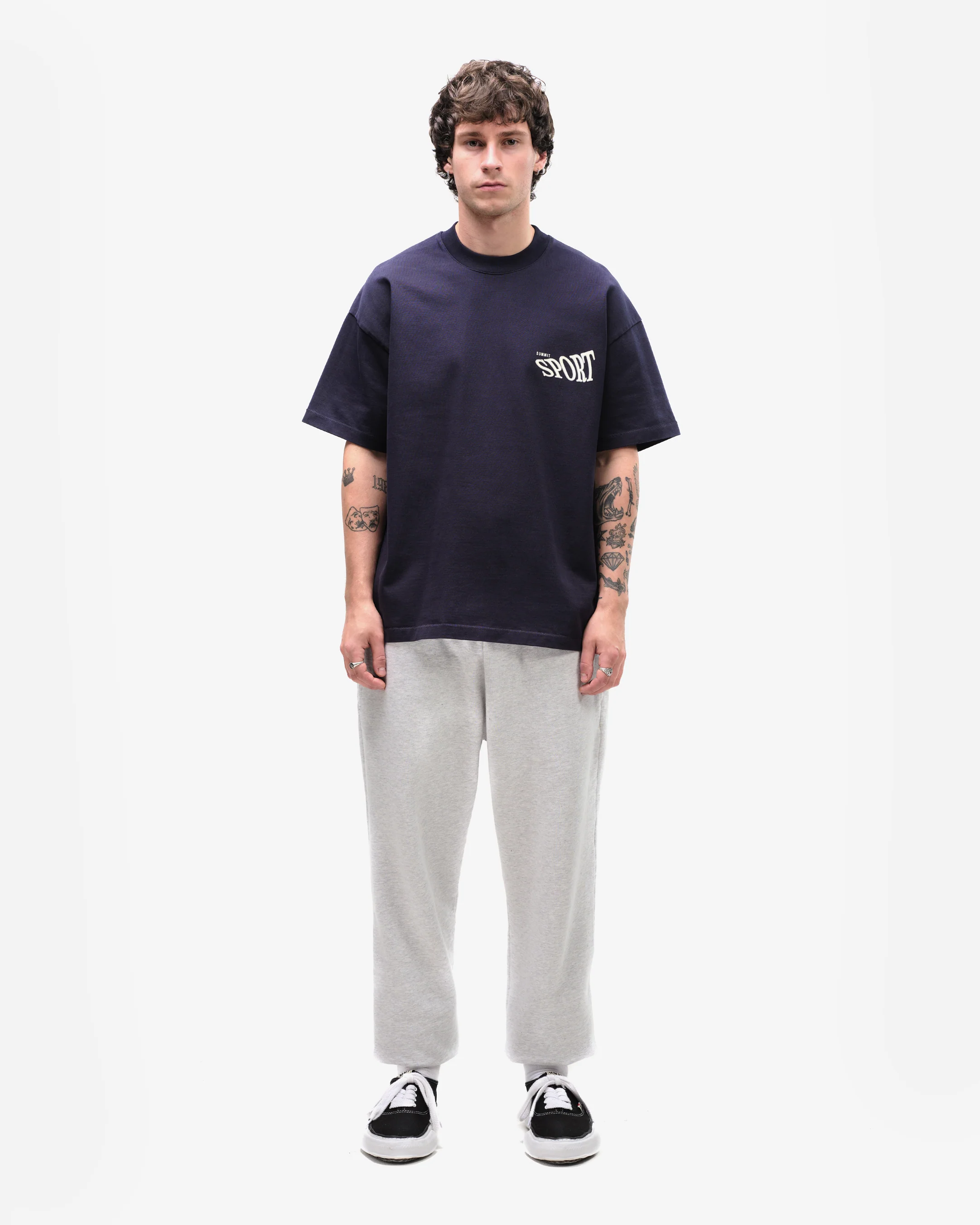 SUMMIT SPORT T-SHIRT - NAVY - Image 7