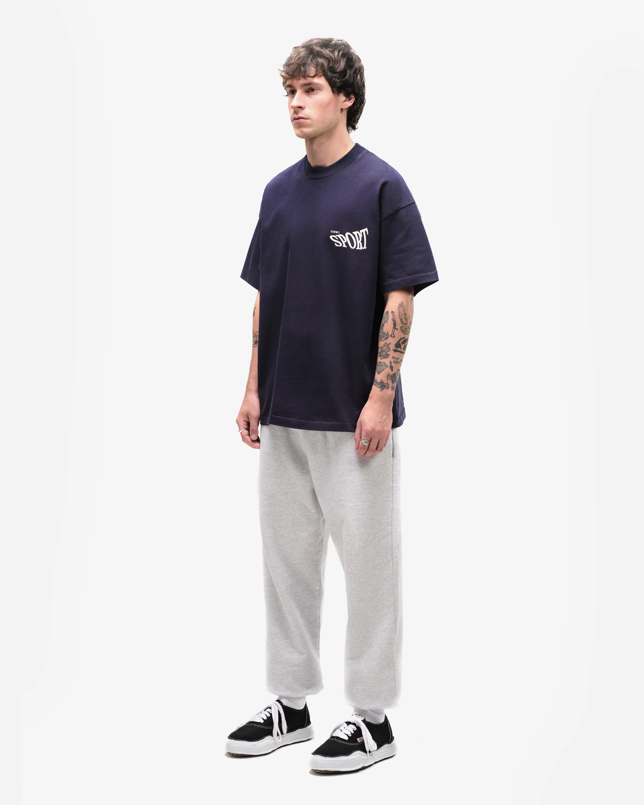 SUMMIT SPORT T-SHIRT - NAVY - Image 8
