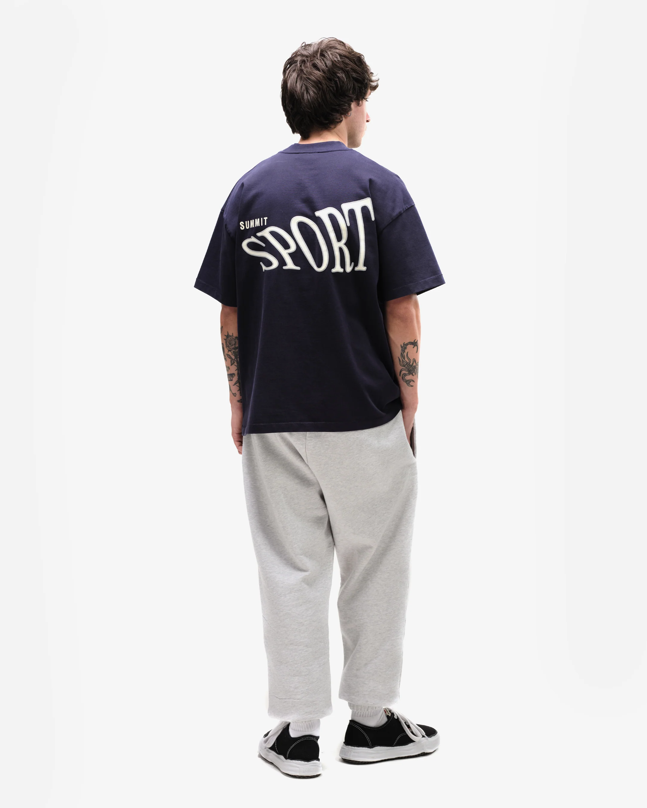 SUMMIT SPORT T-SHIRT - NAVY - Image 9