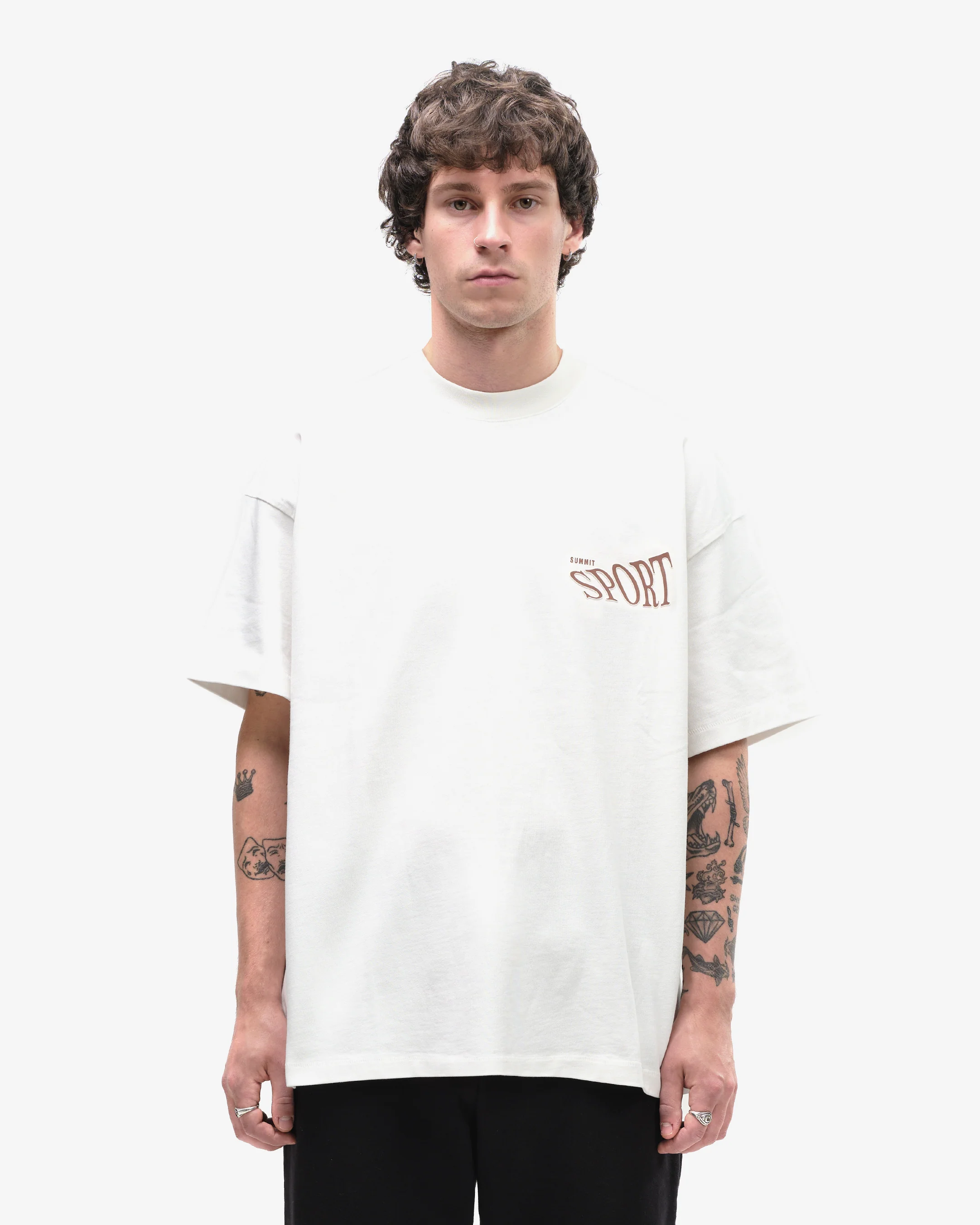 SUMMIT SPORT T-SHIRT - OFF WHITE - Image 3
