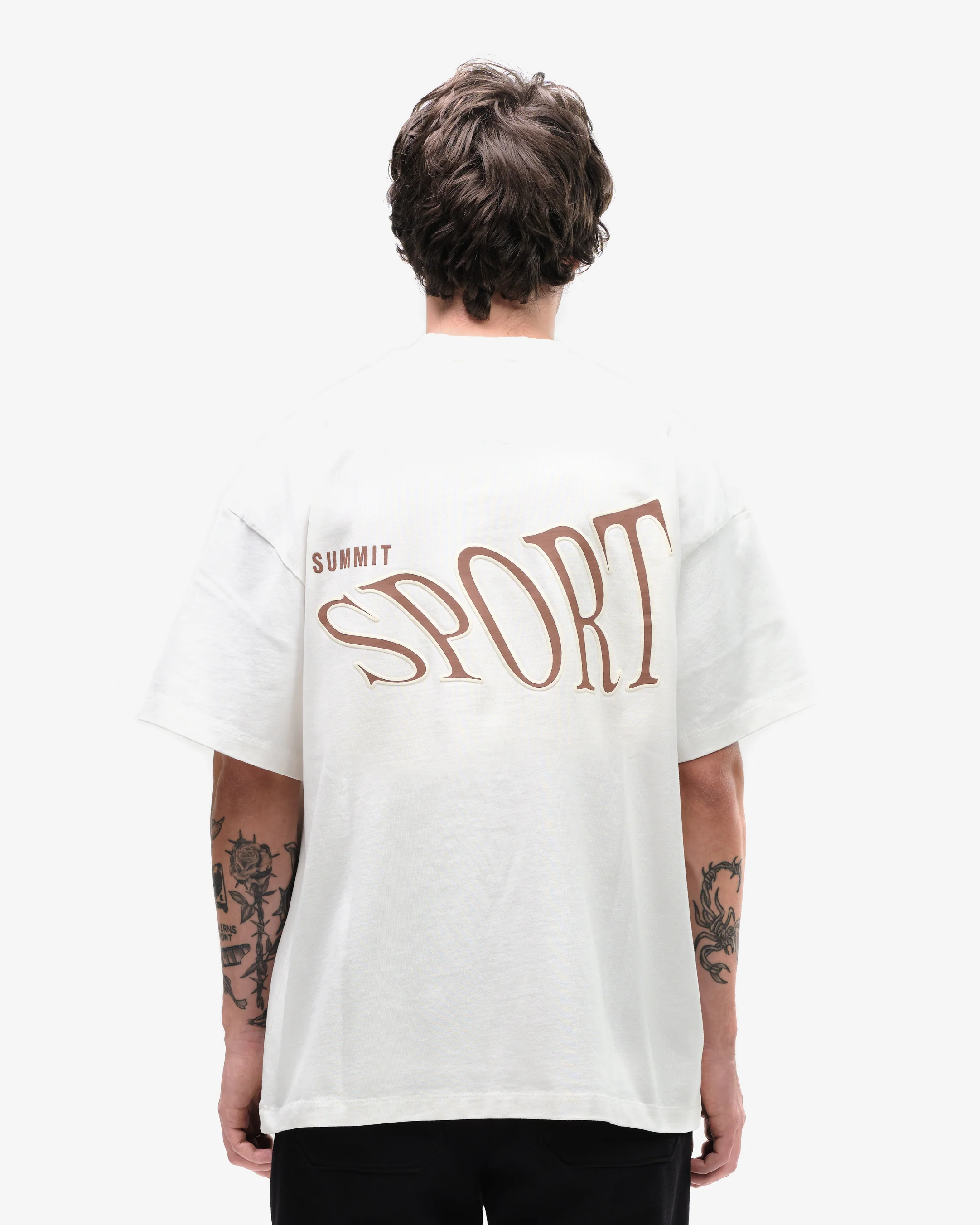 SUMMIT SPORT T-SHIRT - OFF WHITE - Image 5