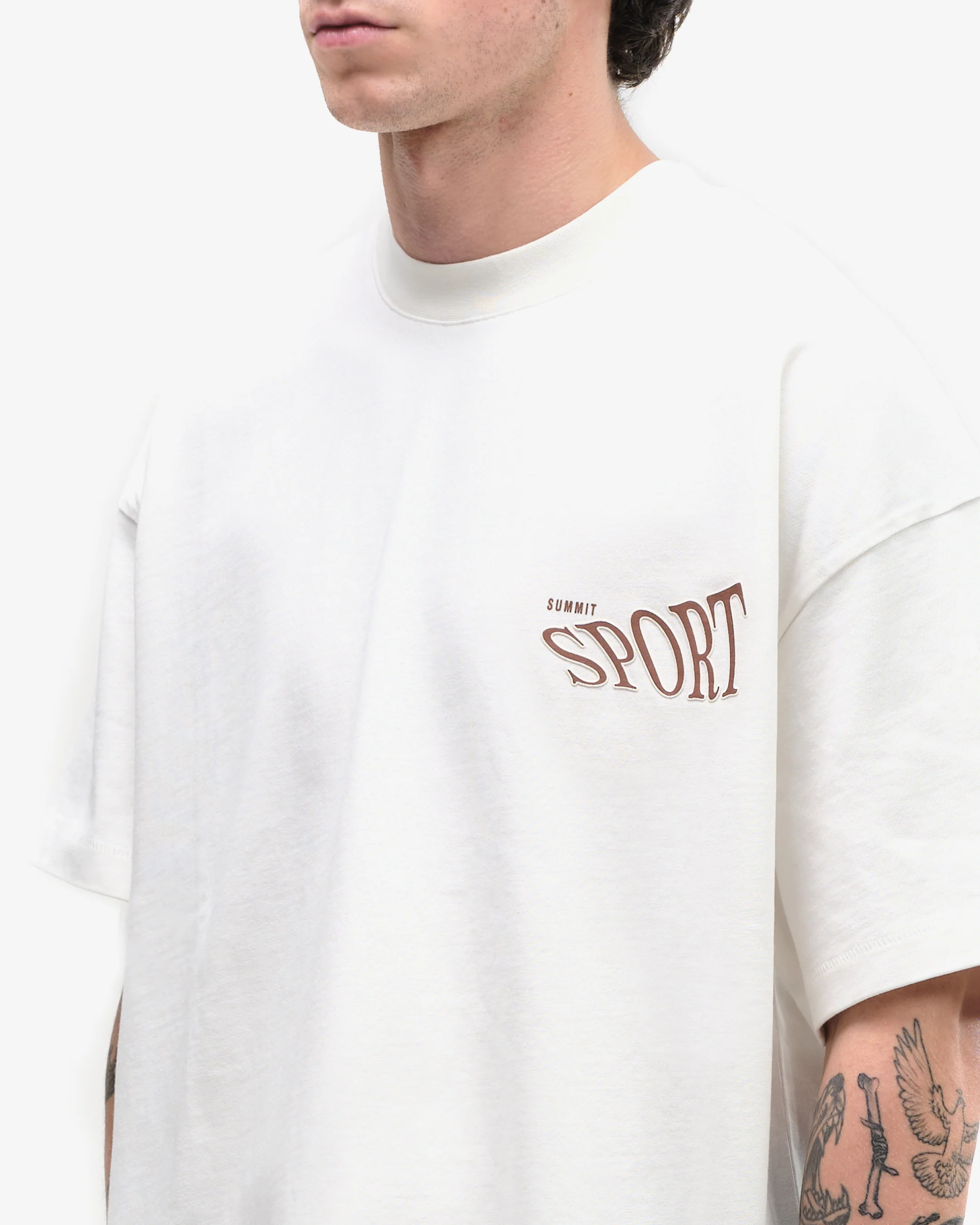 SUMMIT SPORT T-SHIRT - OFF WHITE - Image 6