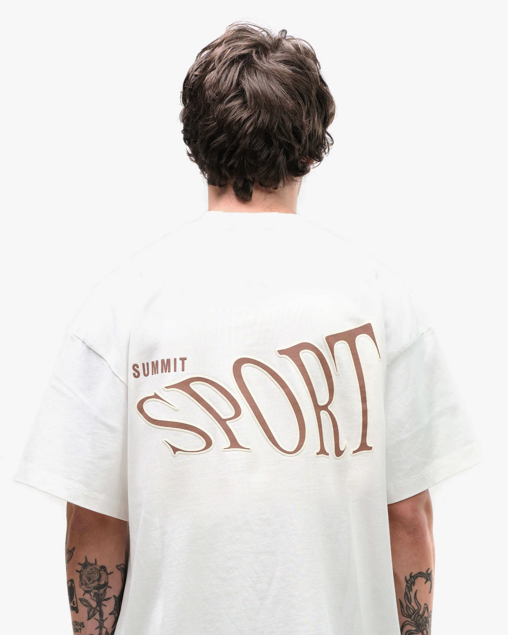 SUMMIT SPORT T-SHIRT - OFF WHITE - Image 7
