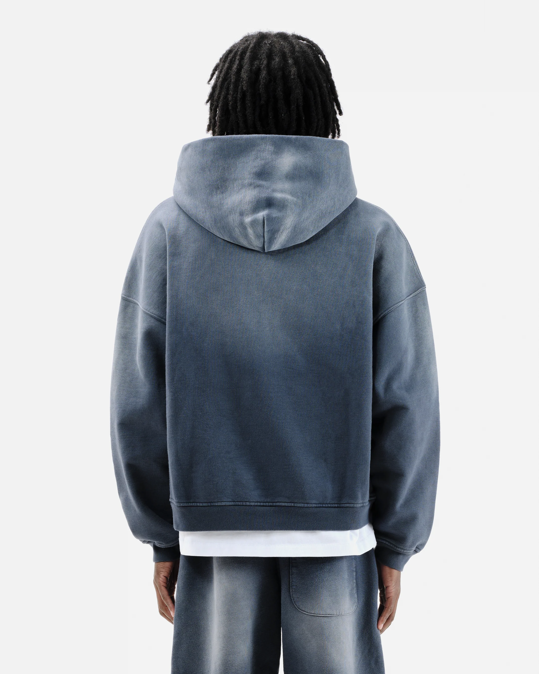SUN FADE HOODIE - BLUEBERRY - Image 4