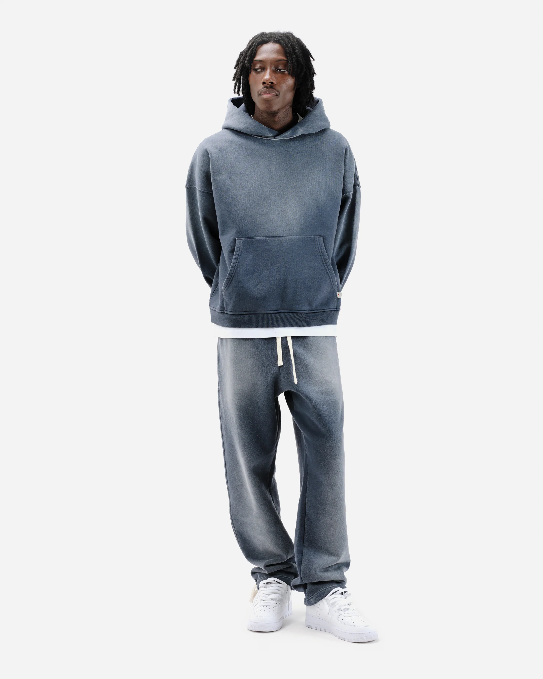 SUN FADE HOODIE - BLUEBERRY - Image 5