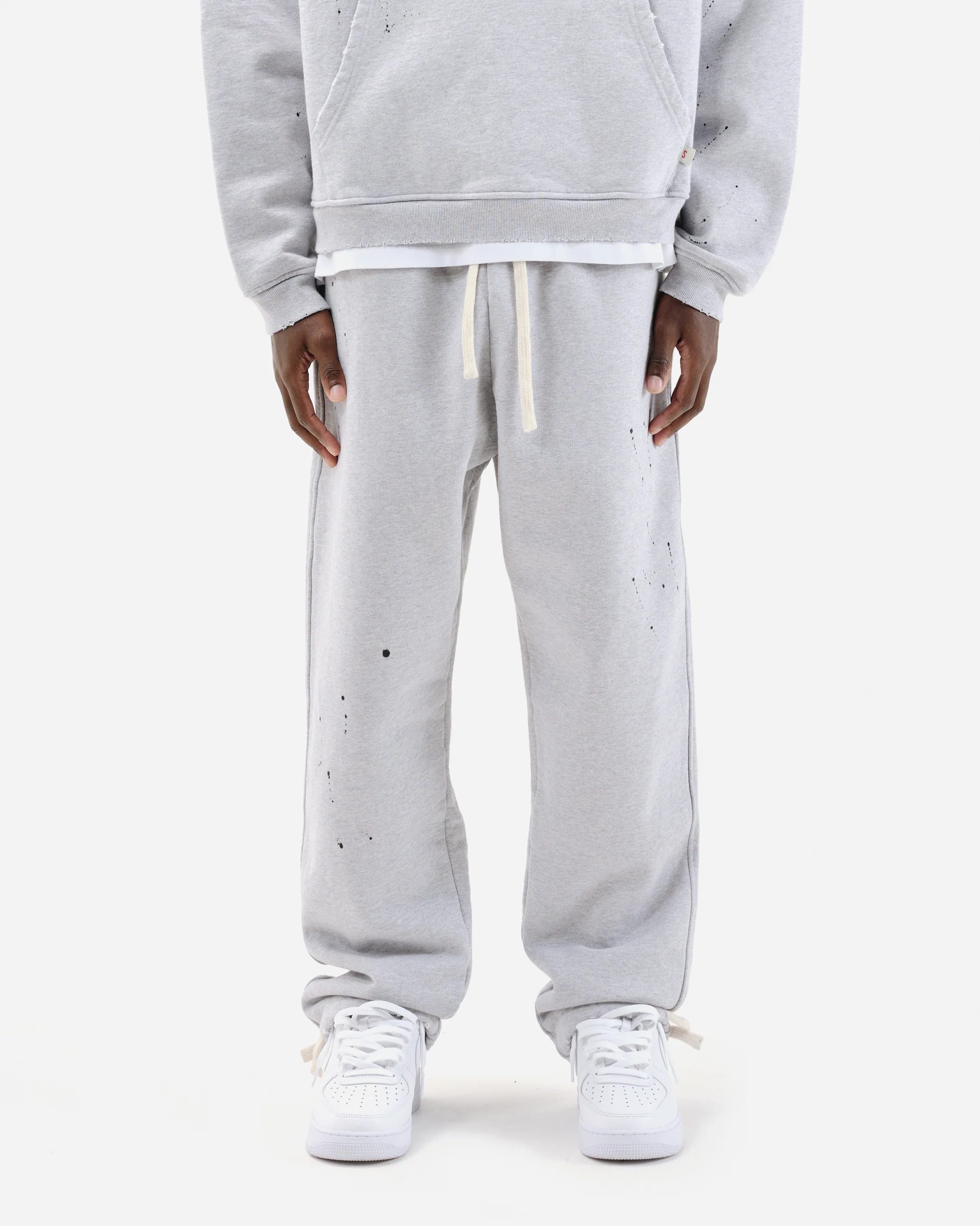 SUN FADE SWEATPANTS - MARL GREY - Image 3