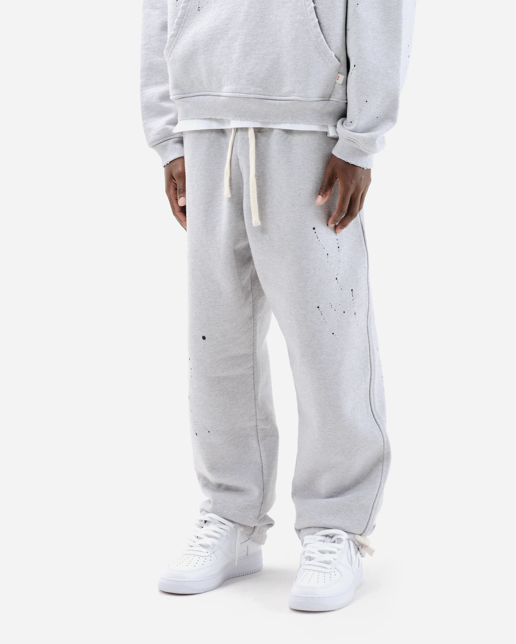 SUN FADE SWEATPANTS - MARL GREY - Image 4