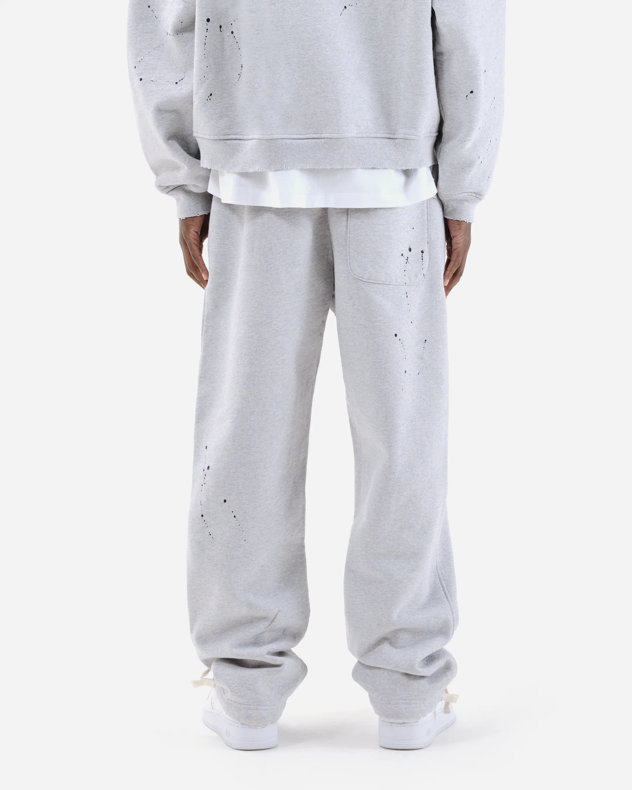 SUN FADE SWEATPANTS - MARL GREY - Image 5