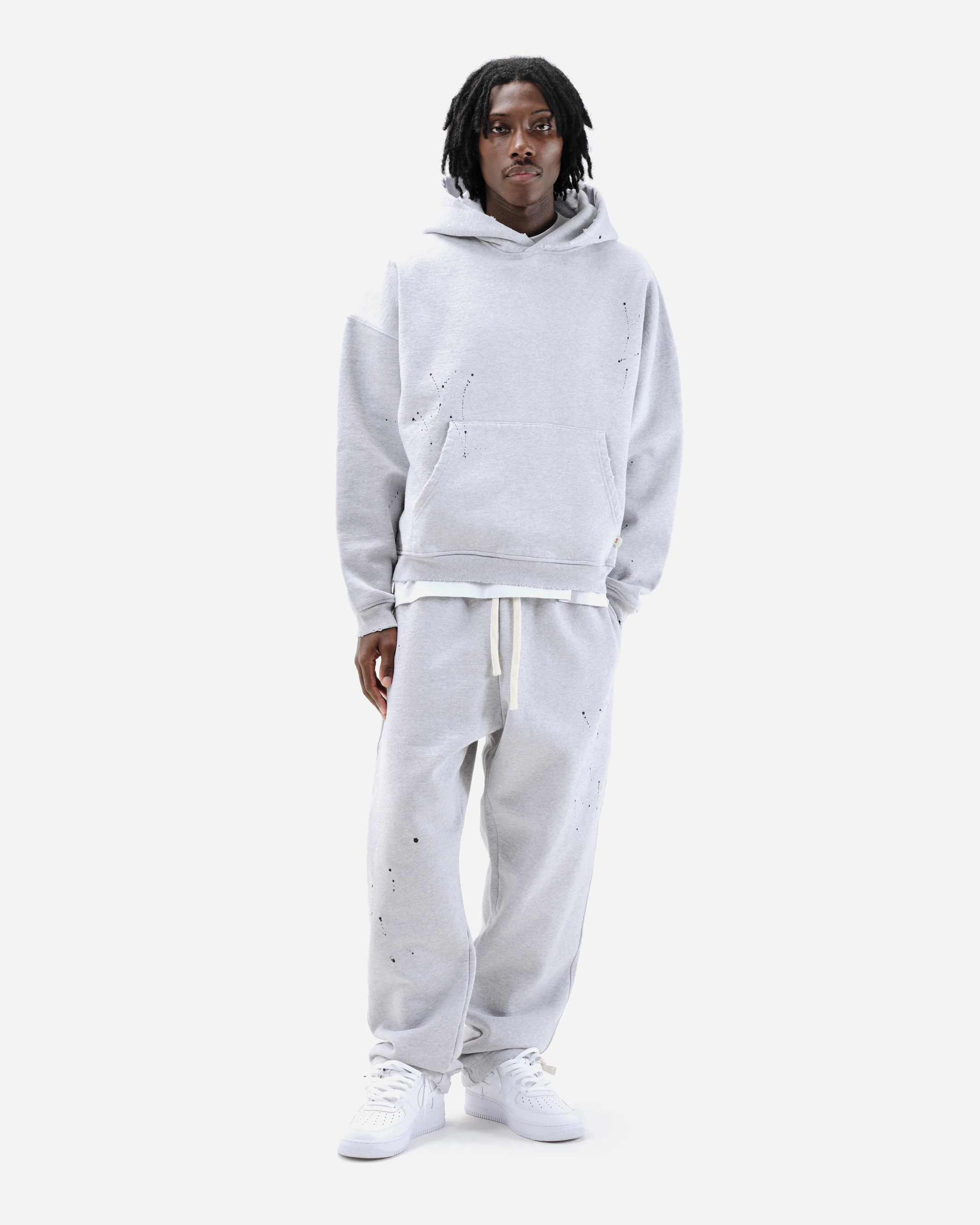 SUN FADE SWEATPANTS - MARL GREY - Image 6