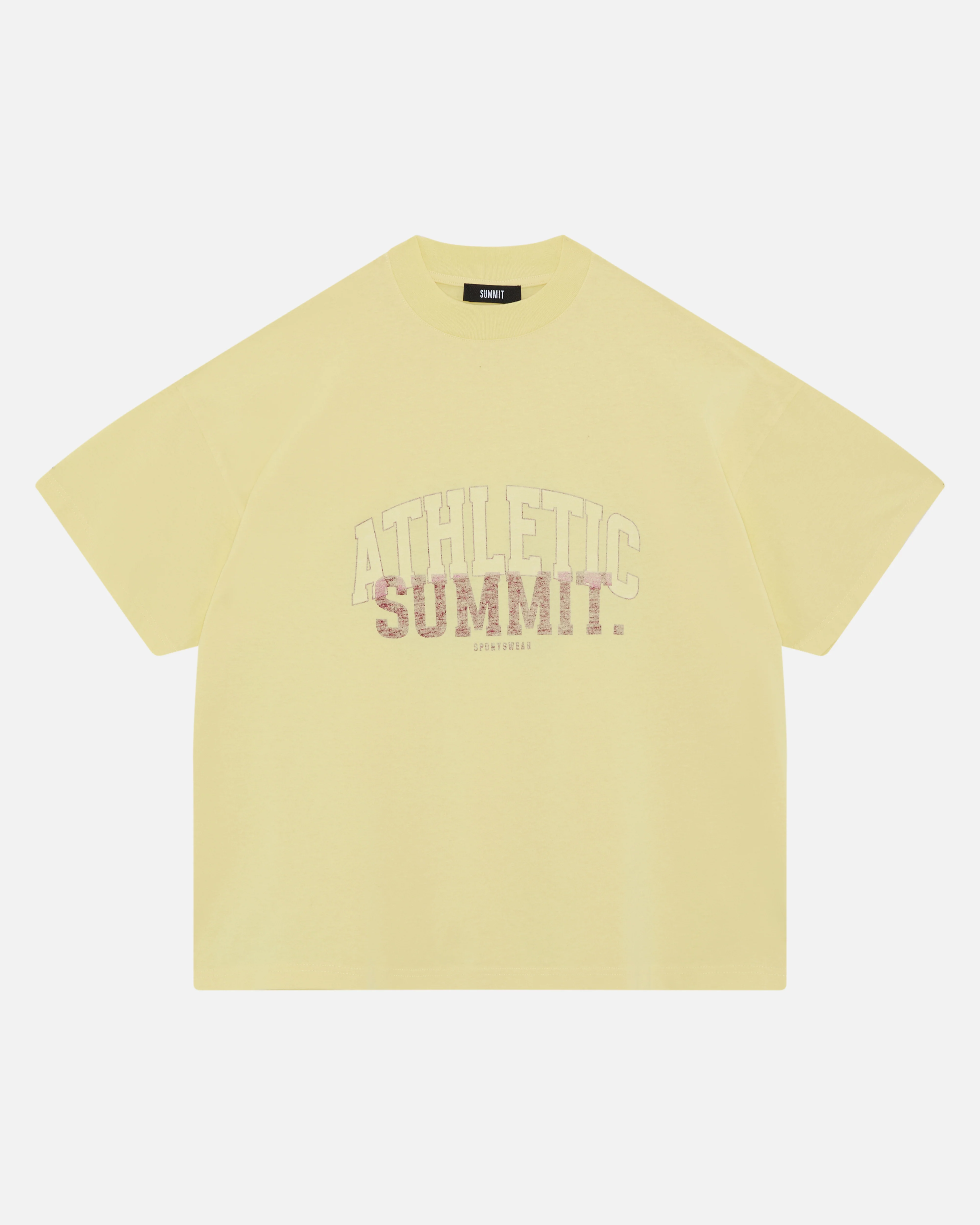 VINTAGE ATHLETICS T-SHIRT - VINTAGE YELLOW