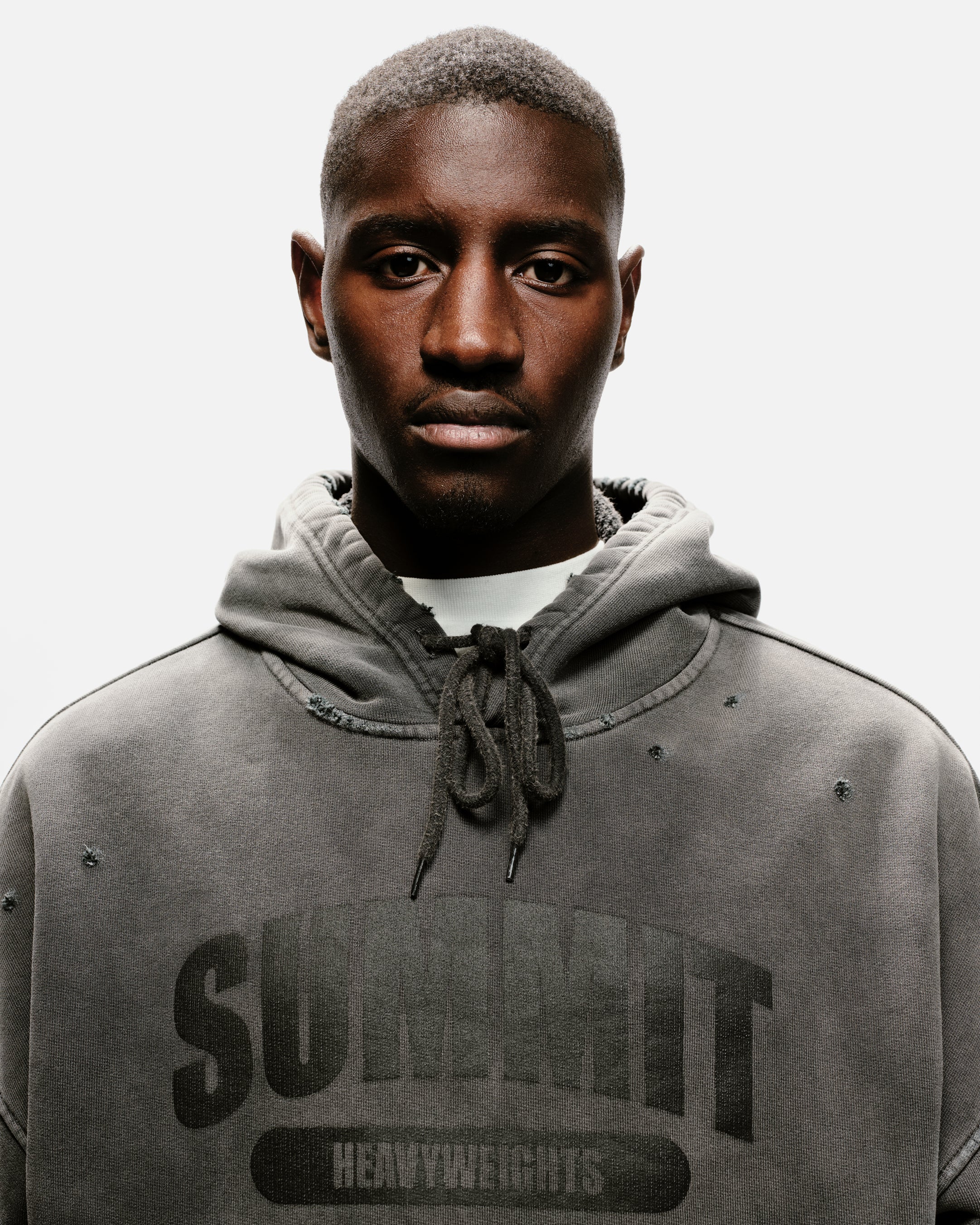 VINTAGE HEAVYWEIGHTS HOODIE - CHARCOAL - Image 6