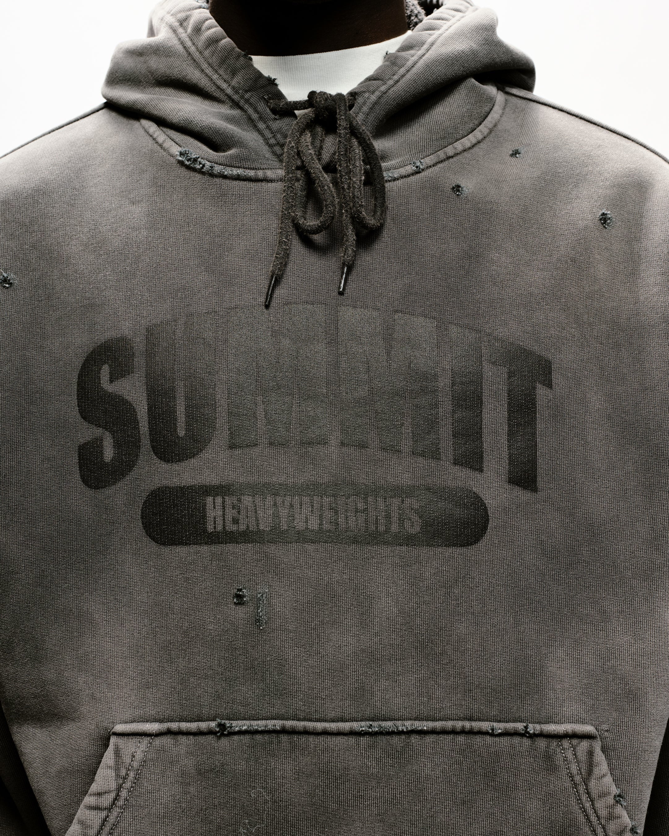 VINTAGE HEAVYWEIGHTS HOODIE - CHARCOAL - Image 8