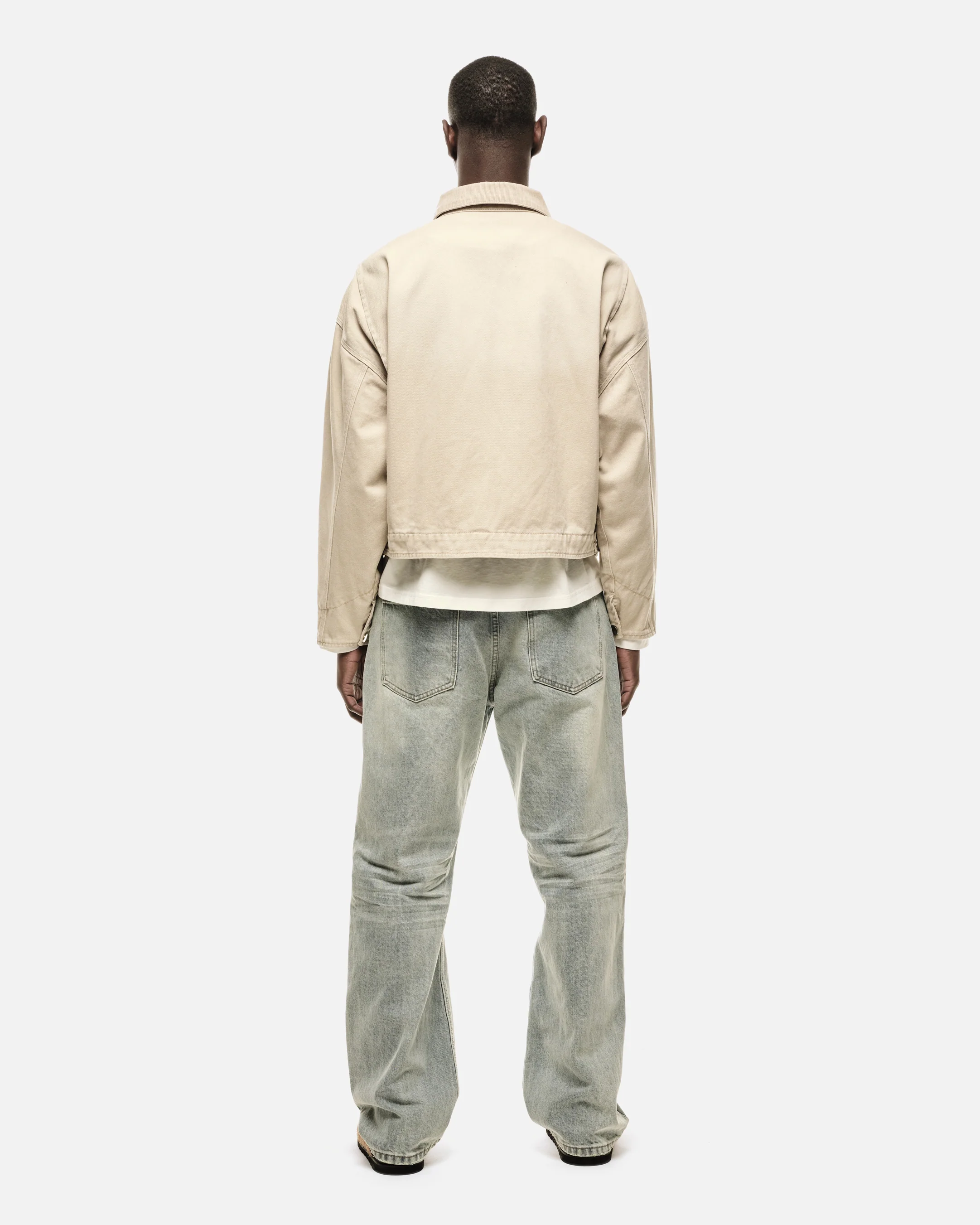 WORKERS JACKET - SUN FADE BEIGE - Image 5